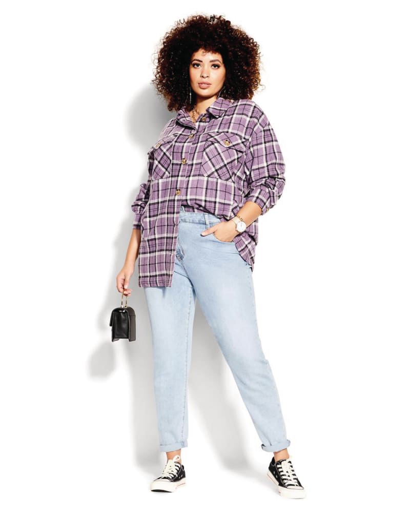Plus size model wearing  by City Chic | Dia&Co | dia_product_style_image_id:172146